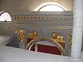 Upper part of the Torah ark