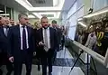 With Vyacheslav Volodin on photoexhibition, 18 January 2017