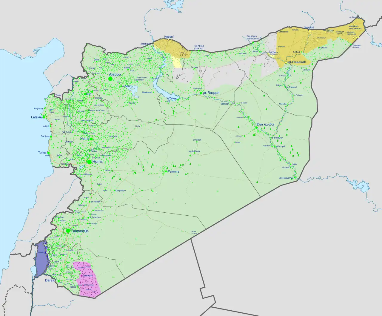 Military situation on 12 February 2026 Turkish troops are still stationed in former occupied areas