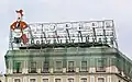 The Tío Pepe advertisement is a landmark