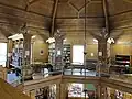 Second floor of the Thomas Beaver Free Library