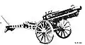 75&nbsp;mm howitzer on carriage M1
