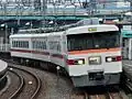 A 4-car 350 series EMU on a Shimotsuke service, December 2008