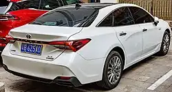 2022 Toyota Avalon Hybrid XLE (AXXH50; 2022 facelift, China)