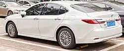 Toyota Camry 2.0G LE Rear view (MXVA80; China)