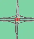 Continuous-flow diamond