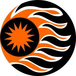 Televisyen Malaysia logo, used from 1963 until 1969.