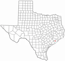 Location of Holiday Lakes, Texas