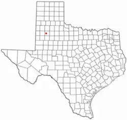 Location of Reese Center, Texas
