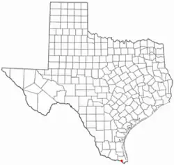 Location of San Pedro, Texas