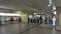 The ticket barriers in August 2016
