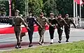 Representatives of the main service branches of the Polish Armed Forces in 2019