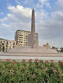 An obelisk
