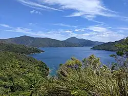 View across Tahuahua Bay from