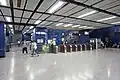 Fare gates near Exit C (April 2019)