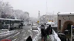 Tajrish neighbourhood in winter