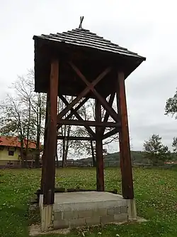 The bell tower.