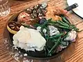 Roasted jidori chicken platter