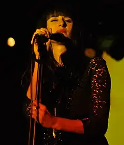 Tamaryn performing in 2010