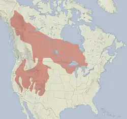 Map of range