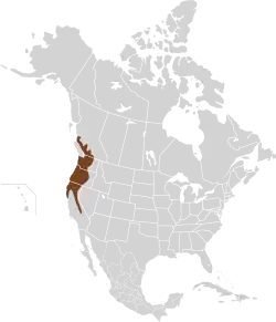 Map of range