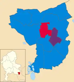 2019 results map
