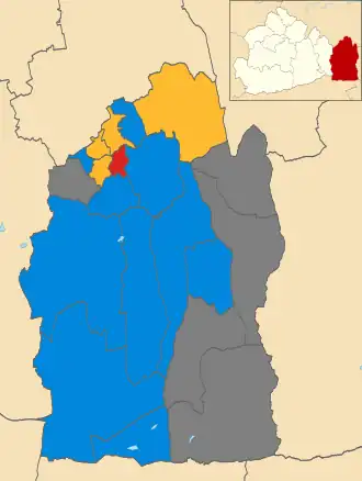 2004 results map