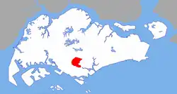 Location of Tanglin