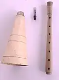 Tangmuri showing its component parts