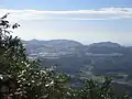 West view from the top of Mount Taishaku(10/2008)
