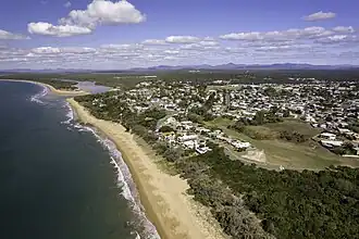 Tannum Sands from the air – May 2023