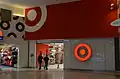 The mall entrance to the Target store in Centerpoint Mall in North York, Toronto, Ontario (store #3609) in 2014. This store closed in 2015 and became a Lowe's in 2016. However, Lowe's closed in 2019. As of 2020, the first-floor space is replaced with a Canada Computers & Electronics location (the second floor is closed off from the public and used as storage space for Canada Computers).