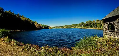Tarrytown Reservoir panorama
