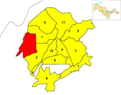 Location of Uchtepa