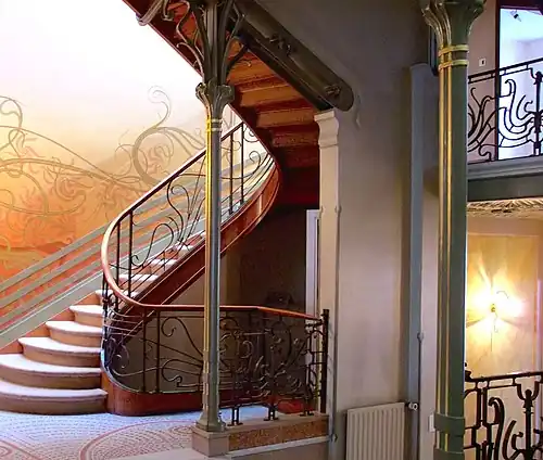 Stairway of the Hôtel Tassel