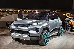 Tata H2X concept, which previewed the Punch