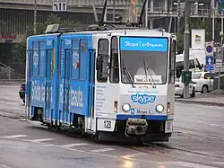 Former Cottbus KT4D in Tallinn, Estonia