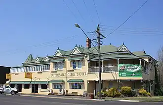 Tattersalls Club Hotel, Pittsworth, 2011