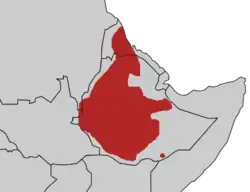 Map of range