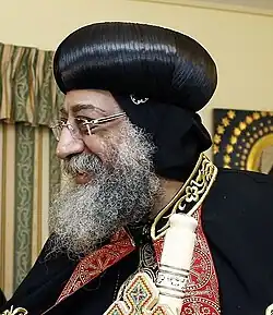 Pope Tawadros II of Alexandria of the Coptic Orthodox Church (b. 1952)