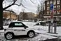 Tazzari Zero charging in Amsterdam