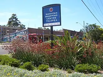 Waratah Shopping Centre c. 2007