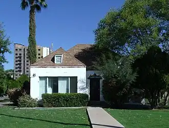 The Harrington-Birchett House.