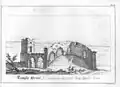 Temple Bruer Preceptory by Samuel Buck
