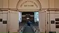 Abraham & Mae Persky Sanctuary through lobby doors