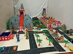 Temple and village in Golu, Melbourne, Australia