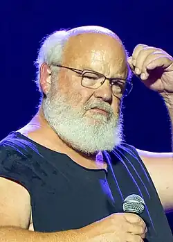 Gass performing with Tenacious D in 2023