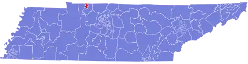 Map of the district