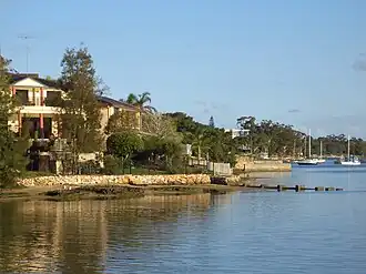 Tennyson Point, view from Morrisons Bay