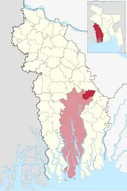Location of Rubana